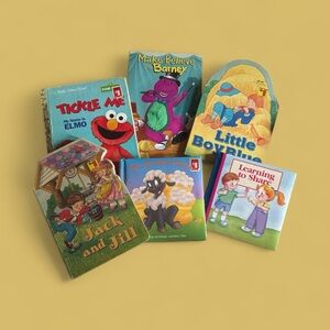 Children's Storybook Collection - Elmo, Barney, and More